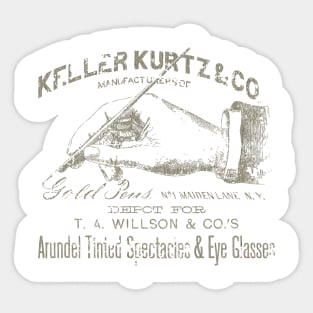 Keller Kurtz & Co. Sticker